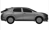 Nissan Ariya side