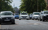Nissan evolveAD Nissan leaf in town UK