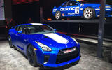 Nissan GT-R 50th Anniversary edition - New York motor show 2019 - posing