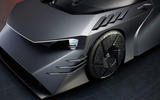 Nissan Hyper Force concept CGI rendering   front wheel arch Nissan Hyper Force concept CGI rendering   front wheel arch