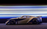 Nissan Hyper Force concept CGI rendering   side under lights Nissan Hyper Force concept CGI rendering   side under lights