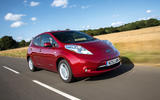 Nissan Leaf 2015 - tracking front Nissan Leaf 2015 - tracking front