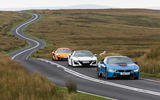 Honda NSX vs BMW i8 vs McLaren 570S: supercars compared