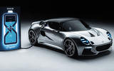 Nyobolt electric concept front three quarter charging Nyobolt electric concept front three quarter charging