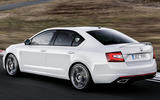 Facelifted Skoda Octavia vRS