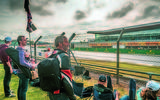 Formula 1 racers at Silverstone