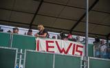 Lewis Hamilton supporters at Silverstone