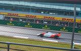 Formula 1 racers at Silverstone