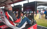 Race simulators at Silverstone