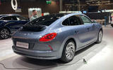Ora Funky Cat Saloon rear quarter Paris motor show Ora Funky Cat Saloon rear quarter Paris motor show