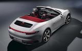 2019 Porsche 911 Carrera cabriolet - rear