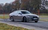 BMW i4  sliding BMW i4  sliding