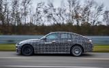 BMW i4 side BMW i4 side