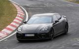 Porsche Panamera spy 2017