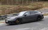 Porsche Panamera spy 2017