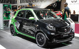 Smart Fortwo, Fortwo cabriolet and Forfour Electric Drive revealed