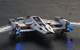 Porsche Star Wars spacecraft - rear
