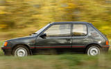Peugeot 205 GTI left side Peugeot 205 GTI left side