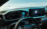 Peugeot e 208 2024 dashboard Peugeot e 208 2024 dashboard