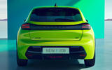 Peugeot e 208 2024 rear Peugeot e 208 2024 rear