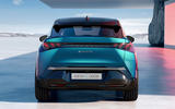 Peugeot E 3008 2024 rear Peugeot E 3008 2024 rear