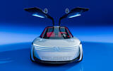 Peugeot Polygon concept front gullwing doors