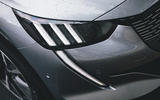 Britain's Best Car Awards 2020 - Peugeot e-208 - headlights