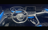 Peugeot 3008 facelift leaked images interior