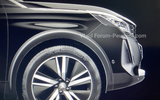 Peugeot 3008 facelift leaked images wheel Peugeot 3008 facelift leaked images wheel