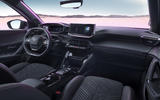 Peugeot e 2008 interior side Peugeot e 2008 interior side