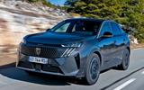 Peugeot e 3008 front three quarter Peugeot e 3008 front three quarter