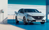 peugeot e308 front parked