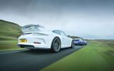 Porsche 911 GT3, Porsche 911 GTS and Porsche Cayman GTS