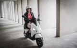 Piaggio 1 being ridden 1