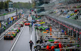 Porsche 911 GT3 R pit lane