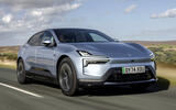 Polestar 4 front quarter tracking