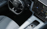 Polestar 4 interior centre console Polestar 4 interior centre console