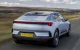 Polestar 4 rear quarter tracking