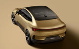 Polestar 4 rear three quarter Polestar 4 rear three quarter