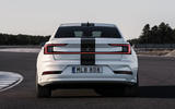 Polestar2 BST Edition 270 rear on track Polestar2 BST Edition 270 rear on track