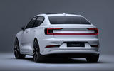 Polestar2 BST Edition 270 rear three quarters studio Polestar2 BST Edition 270 rear three quarters studio
