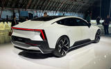 Polestar 5 rear three quarter