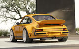 Porsche 911 Carrera Coupe by Singer race rear Porsche 911 Carrera Coupe by Singer race rear