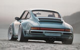 Porsche 911 Carrera Coupe by Singer touring rear Porsche 911 Carrera Coupe by Singer touring rear