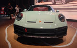 Porsche 911 dakar on show at los angeles front 2 Porsche 911 dakar on show at los angeles front 2
