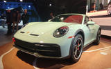 Porsche 911 dakar on show at los angeles front left Porsche 911 dakar on show at los angeles front left