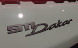 Porsche 911 dakar on show at los angeles rear badge Porsche 911 dakar on show at los angeles rear badge