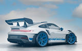 Porsche 911 GT2 RS Hybrid rear three quarter Porsche 911 GT2 RS Hybrid rear three quarter