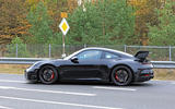 2020 Porsche 911 GT3 spies production body side