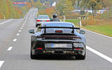 2020 Porsche 911 GT3 spies production body exhaust